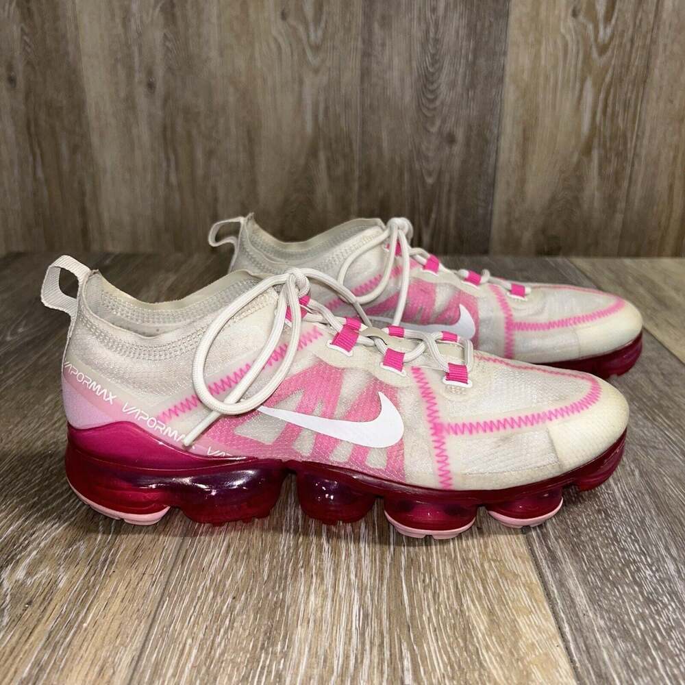 Nike Air Vapormax Summit Pink White Womens US Size 8.5 Running Shoes AR6632-105
